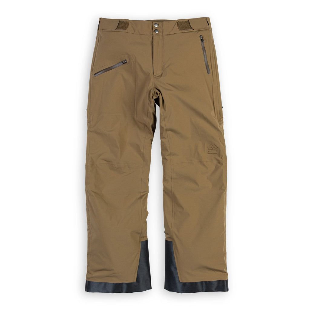 Men's Ezo Insulated Pant in Khaki, front view