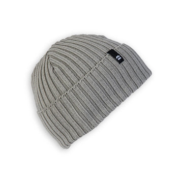 Beringia Seawolf Knit Hat - Oregon grown merino, made in USA - Gray