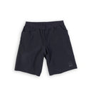 Beringia Men's Sky Short - in black, front view.