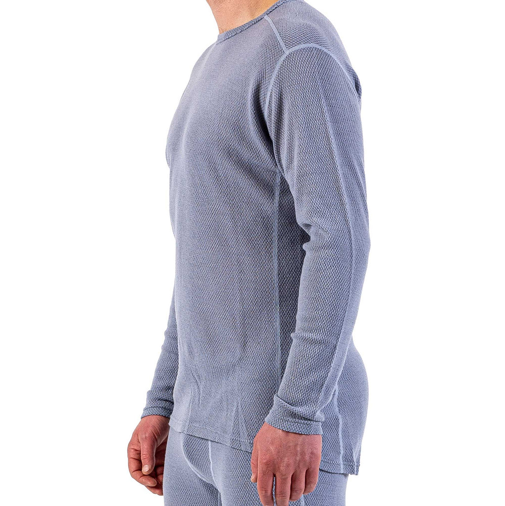 Men's Diomede Merino Wool Long Sleeve Crew - Beringia