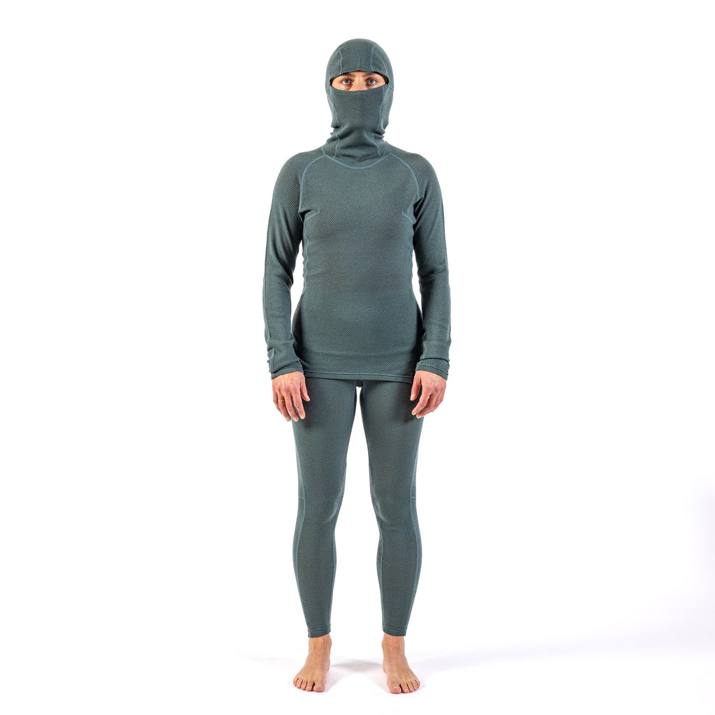 Women's Diomede Merino Wool Snorkel Hoody - Beringia