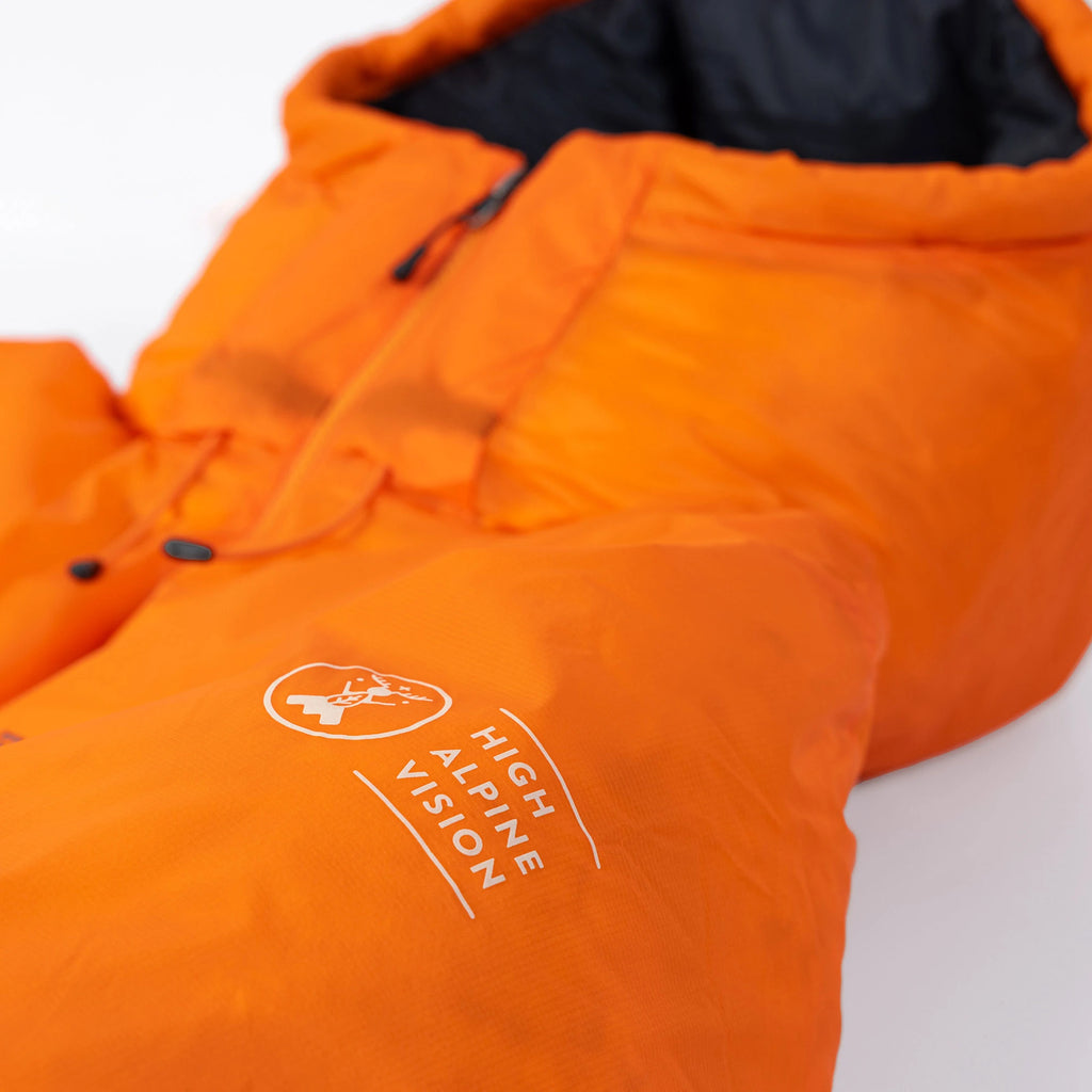 Bering Down Jacket in HAV, High Visibility Orange