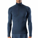 Men's Seamless Merino LS Zip