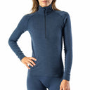 Women's Seamless Merino LS Zip