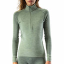 Women's Seamless Merino LS Zip