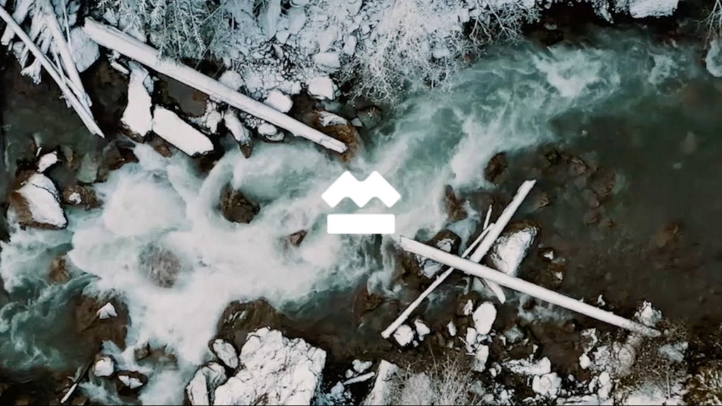 Beringia Winter Video - Still Image of snowy river.